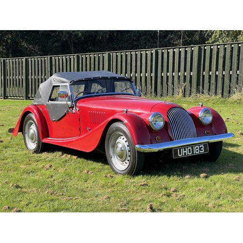 13 - 1958 Morgan 4/4
Registration number UH0 183
Chassis number A357
Engine number 391074
Wrexham red wit...