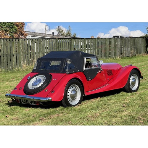 13 - 1958 Morgan 4/4
Registration number UH0 183
Chassis number A357
Engine number 391074
Wrexham red wit...