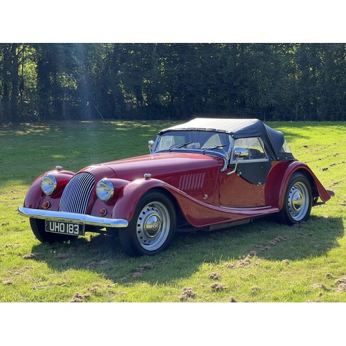 13 - 1958 Morgan 4/4
Registration number UH0 183
Chassis number A357
Engine number 391074
Wrexham red wit...