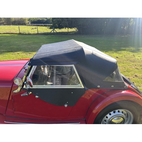 13 - 1958 Morgan 4/4
Registration number UH0 183
Chassis number A357
Engine number 391074
Wrexham red wit...