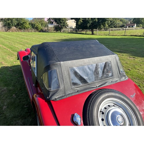 13 - 1958 Morgan 4/4
Registration number UH0 183
Chassis number A357
Engine number 391074
Wrexham red wit...