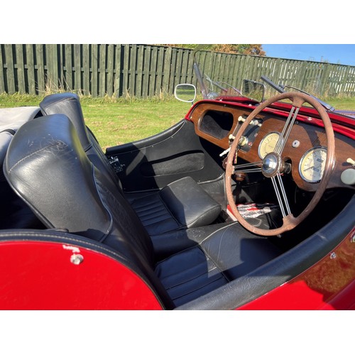 13 - 1958 Morgan 4/4
Registration number UH0 183
Chassis number A357
Engine number 391074
Wrexham red wit...