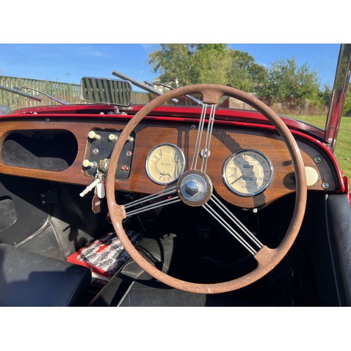 13 - 1958 Morgan 4/4
Registration number UH0 183
Chassis number A357
Engine number 391074
Wrexham red wit...