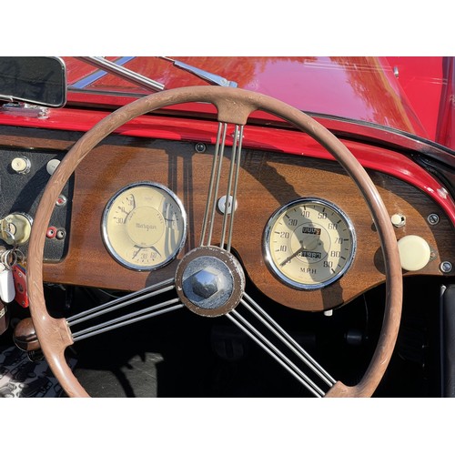 13 - 1958 Morgan 4/4
Registration number UH0 183
Chassis number A357
Engine number 391074
Wrexham red wit...