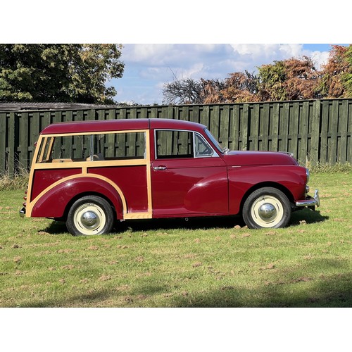 9 - 1970 Morris Minor Traveller
Registration number OWL 287H
Damask red with a biscuit interior
Bought a...