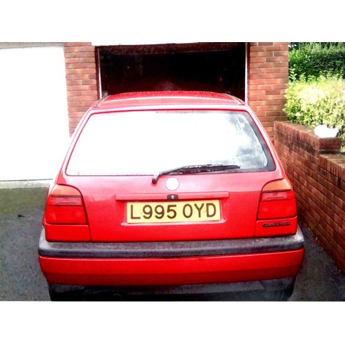 67 - 1994 VW Golf GL
Registration number L995 OYD
Chassis number WVWZZZ1HZRW354492
Engine number ABS81506...