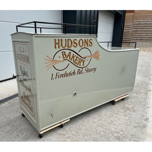 47 - A c.1920/30 commercial sidecar body, painted for a bakery business, suitable for 1920s/1930s motorcy...