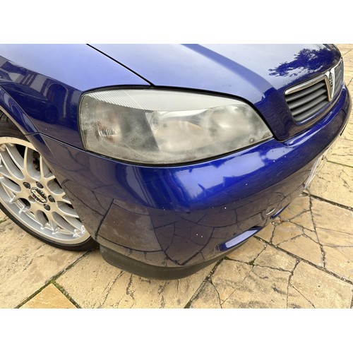 36 - 2003 Vauxhall Astra Convertible Special Edition 100 1.8 16V
Registration number HJ03 AKZ
Blue with a...