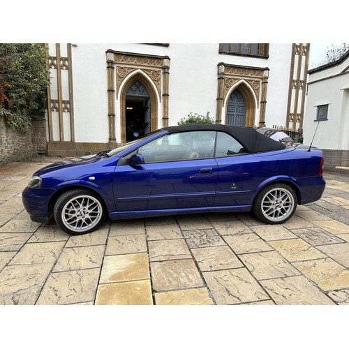 36 - 2003 Vauxhall Astra Convertible Special Edition 100 1.8 16V
Registration number HJ03 AKZ
Blue with a...