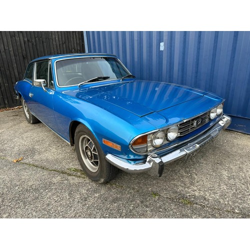 7 - 1971 Triumph Stag
Registration number YWF 240K
Chassis number LD26070
Engine number 11A0146287
Tahit...