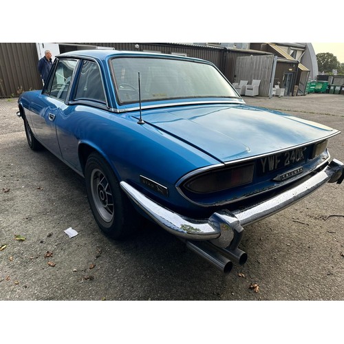 7 - 1971 Triumph Stag
Registration number YWF 240K
Chassis number LD26070
Engine number 11A0146287
Tahit...