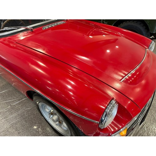 39 - 1968 MG C Downton Roadster
Registration number LEB 25G
Tartan red with a black interior with red pip...