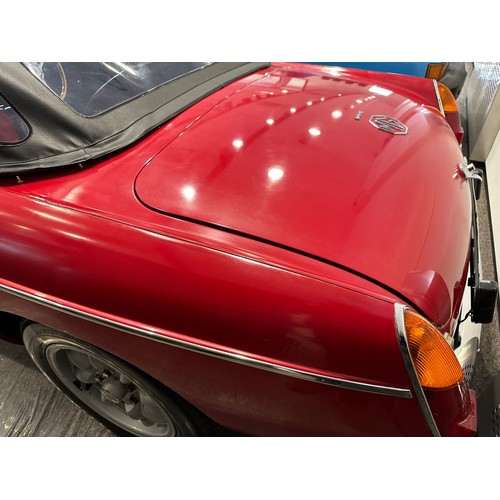 1968 MG C Downton Roadster Registration number LEB 25G Tartan red with ...