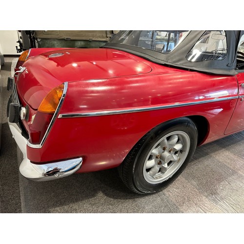 1968 MG C Downton Roadster Registration number LEB 25G Tartan red with ...