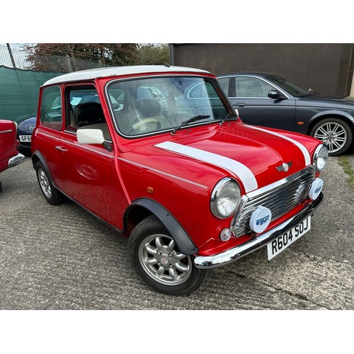 37A - 1997 Rover Mini Cooper MPi
Best bid to be submitted
Registration number R604 SOJ
Red with a white ro...