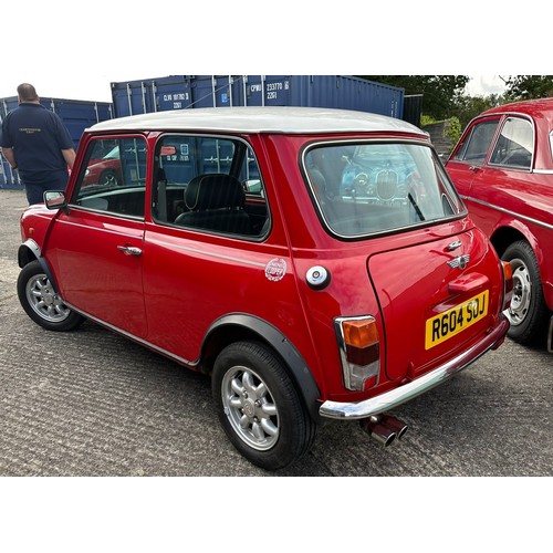 37A - 1997 Rover Mini Cooper MPi
Best bid to be submitted
Registration number R604 SOJ
Red with a white ro...