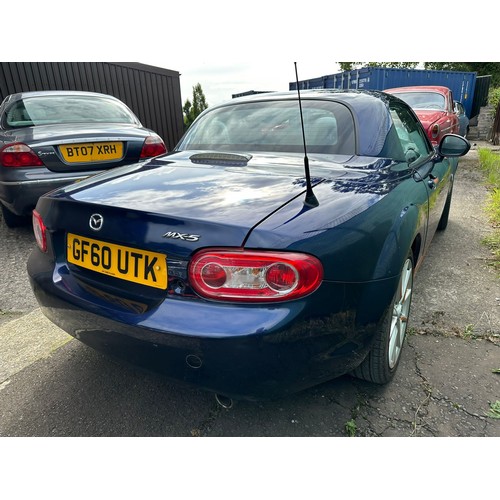 16A - 2010 Mazda MX5 N6 Series 2
Registration number GF60 UTK
Blue
6 speed
Power hardtop
Bose sound 
Bough...