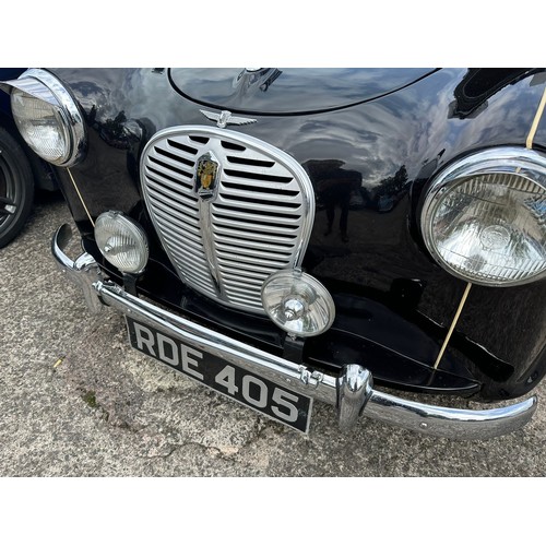 58 - 1953 Austin A30
Registration number RDE 405
Black with a tan interior
Low mileage and ownership
Fitt... 