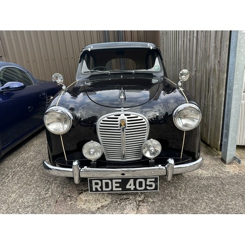 58 - 1953 Austin A30
Registration number RDE 405
Black with a tan interior
Low mileage and ownership
Fitt... 