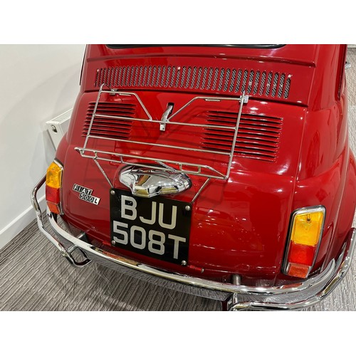 15 - 1972 Fiat 500L
Registration number BJU 508T
Ferrari red
Affectionately known as Belle
Few original f...