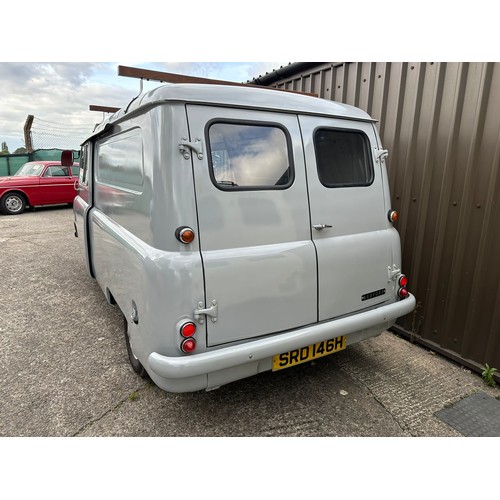 63 - 1969 Bedford CA Van
Registration number SRD 146H
Chassis number 865709V831889
Grey with a red interi... 