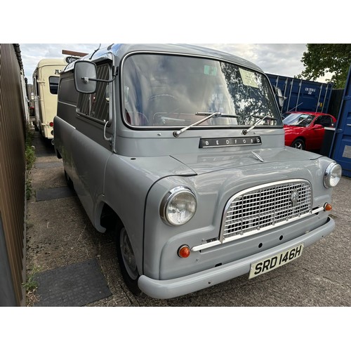 63 - 1969 Bedford CA Van
Registration number SRD 146H
Chassis number 865709V831889
Grey with a red interi... 