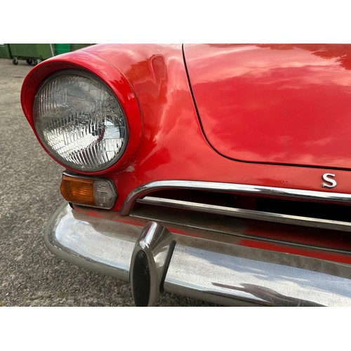 61 - 1964 Sunbeam Alpine
Registration number CPE 264B
Red with a black interior
Long term family ownershi... 