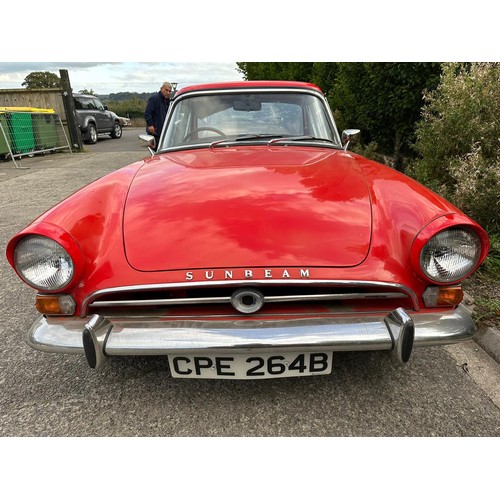 61 - 1964 Sunbeam Alpine
Registration number CPE 264B
Red with a black interior
Long term family ownershi... 