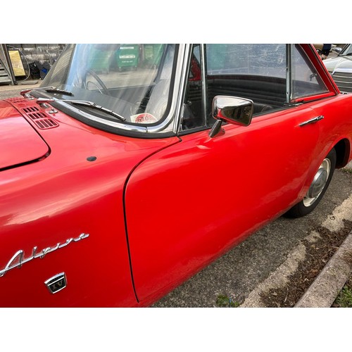 61 - 1964 Sunbeam Alpine
Registration number CPE 264B
Red with a black interior
Long term family ownershi... 