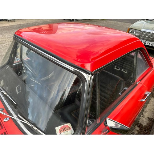 61 - 1964 Sunbeam Alpine
Registration number CPE 264B
Red with a black interior
Long term family ownershi... 