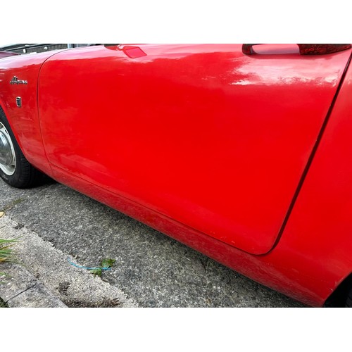 61 - 1964 Sunbeam Alpine
Registration number CPE 264B
Red with a black interior
Long term family ownershi... 