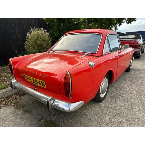 61 - 1964 Sunbeam Alpine
Registration number CPE 264B
Red with a black interior
Long term family ownershi... 