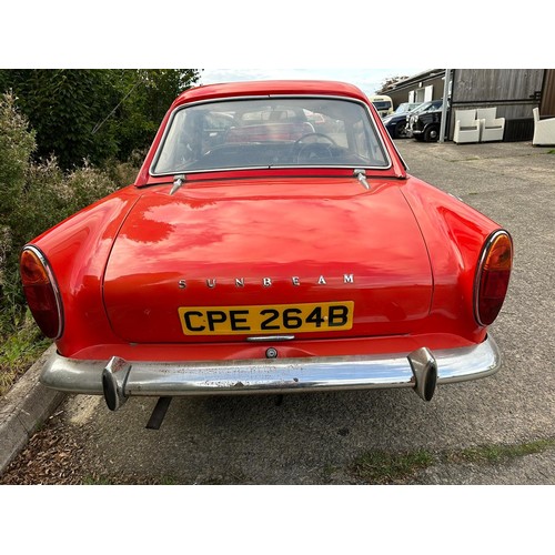 61 - 1964 Sunbeam Alpine
Registration number CPE 264B
Red with a black interior
Long term family ownershi... 