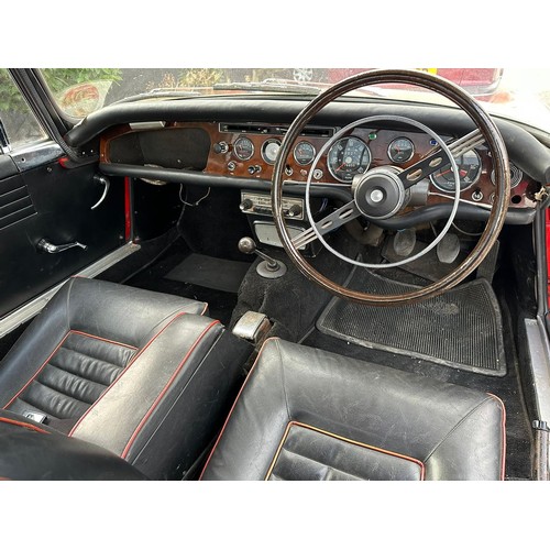 61 - 1964 Sunbeam Alpine
Registration number CPE 264B
Red with a black interior
Long term family ownershi... 