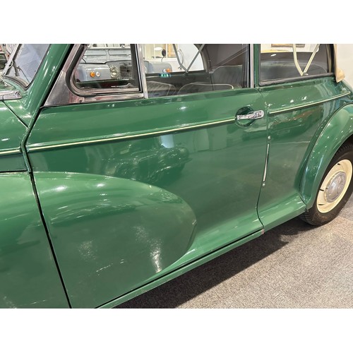 25 - 1956 Morris Convertible
Registration number WHU 842
Chassis number FCF11/405659
Engine number 10WA-U...