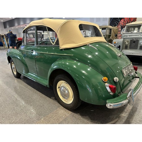 25 - 1956 Morris Convertible
Registration number WHU 842
Chassis number FCF11/405659
Engine number 10WA-U...