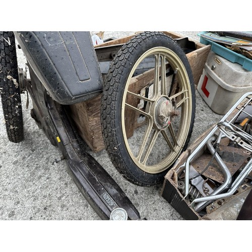 48 - 1984 Puch Moped project 
Registration number B174 YNO
Frame number 9784562
Engine number 9784562
Fro...