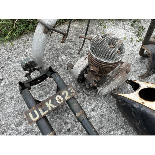 50 - 1957 Francis Barnett Falcon project
Registration number ULK 823
Frame number YSM-84109
Engine number...