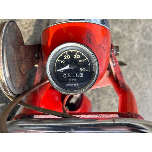 107 - 1966 Honda CZ100 monkey bike
Being sold without reserve
Registration number JNL 54D
Frame number 500... 