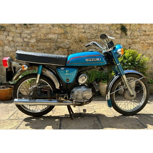 1977 Suzuki AP50 Registration number OSB 119R Chassis number 41422
