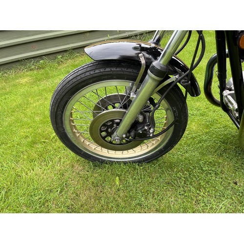 1981 Yamaha XS650 Registration number UKX 517W Frame number