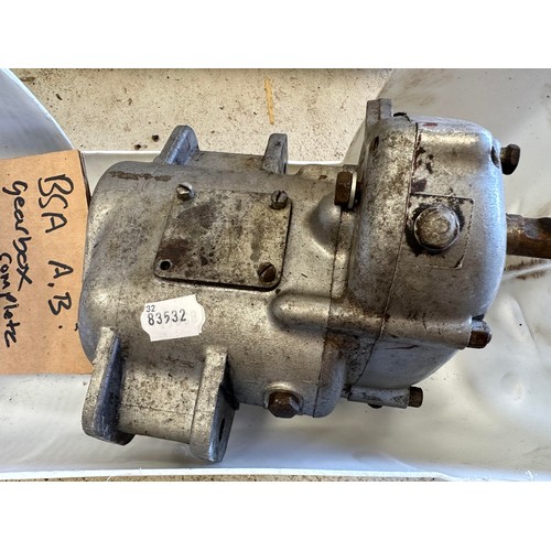 38 - A BSA gearbox...