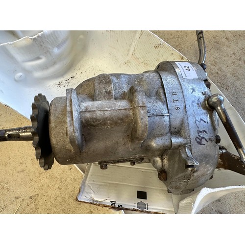 42 - A BSA B31 gearbox...