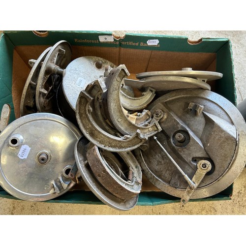 9 - Assorted brake hubs and other parts...