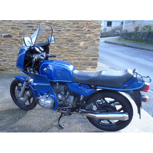 235 - 1987 BMW R100RS
Registration number D464 NAF 
Frame number 0160486
Engine number 51860172
Totally re...