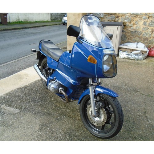 235 - 1987 BMW R100RS
Registration number D464 NAF 
Frame number 0160486
Engine number 51860172
Totally re...