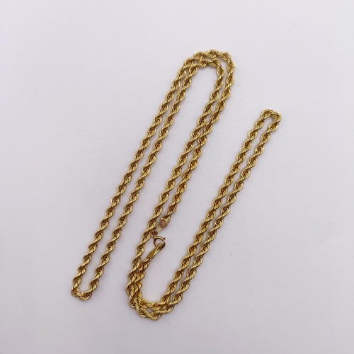 707 - A 9ct gold chain, 6.4 g