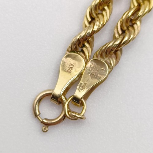 706 - A 9ct gold chain, 5.3 g