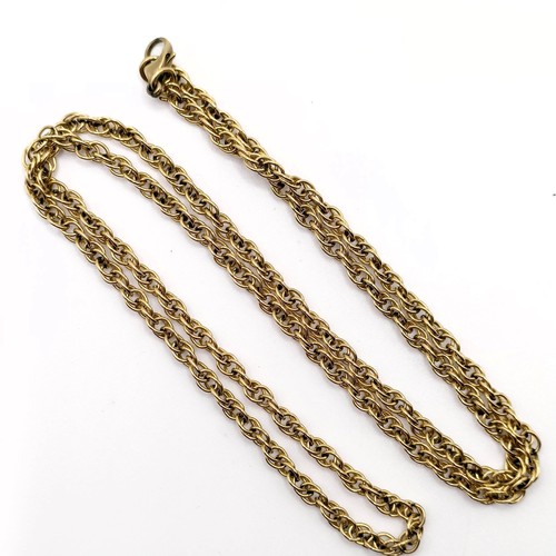 713 - A 9ct gold chain, 13.5 g