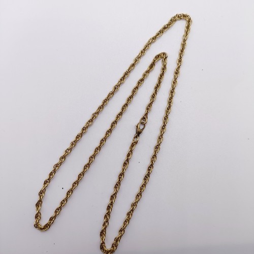 713 - A 9ct gold chain, 13.5 g